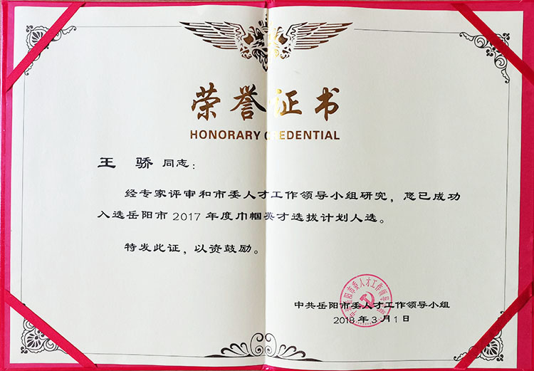 2017年度巾幗英才選拔計(jì)劃人選